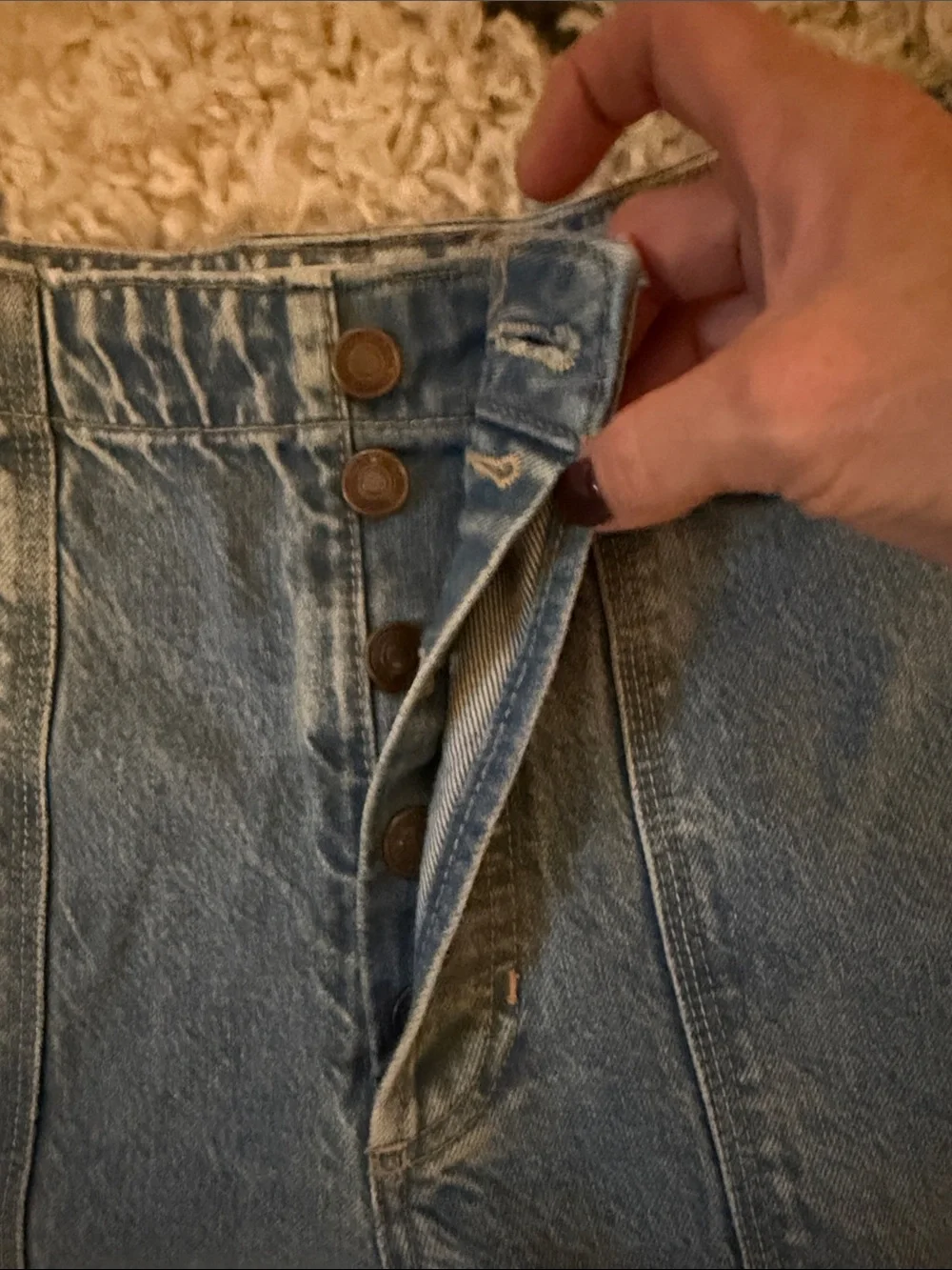 Free People | Popular Demand Patch Jeans